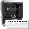 thumbnail image 1 of Large Self-Inking Fax Memo Stamp, Trodat Printy 4913, Press and Print Stamping, Impression Size 7/8" x 2-1/4", Up to 10,000 Impressions - Black Ink, 1 of 10