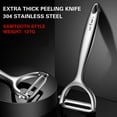 thumbnail image 3 of Dvkptbk A Peeler Fruit Peeler Stainless Steel Peeler Household Small Tool Kitchen Essentials, 3 of 8