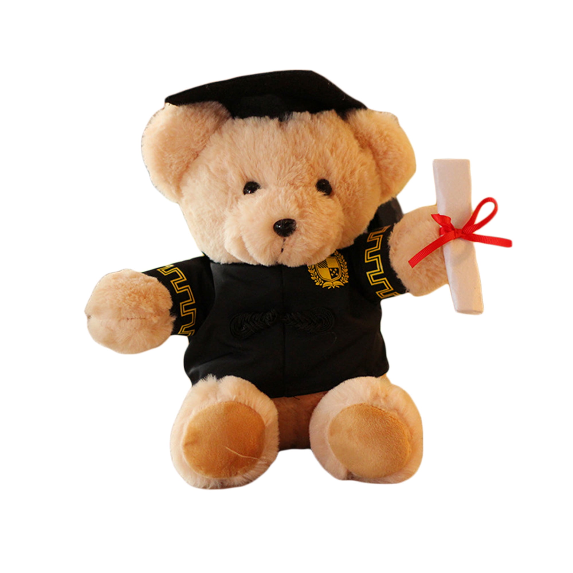 Zaxarra Graduation Bear Plush Doll Cute Stuffed Animal Bear Toy Ceremony Gift Other 13.8