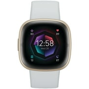 Google Fitbit Sense 2 40mm Gold Aluminum Case with Blue Mist Watch Band