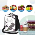 thumbnail image 4 of Bingfone Lavender Herbs And Plants Reusable Insulated Lunch Bag Cooler For Work School Picnic Or Travel, 4 of 7