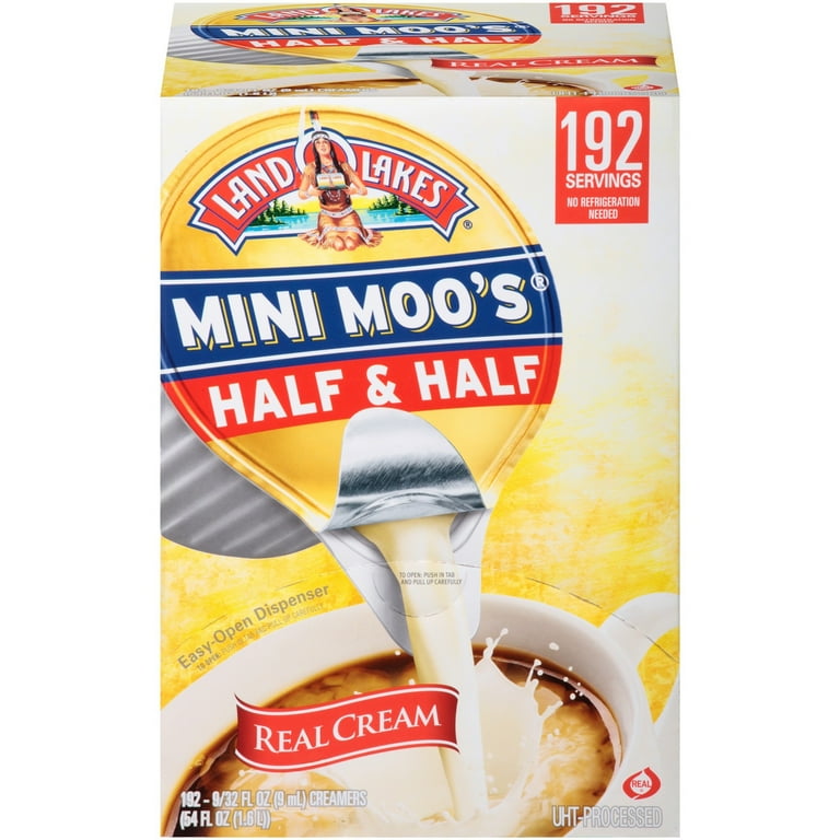International Delight Land O Lakes Half/Half Cream Singles, Sold as 1 Carton, 192 Each per Carton International Delight Land O Lakes Half/Half Cream Singles, Sold as 1 Carton, 192 Each per Carton