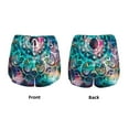 thumbnail image 5 of Haiem Watercolor Mandala Women's 2 in 1 Running Shorts - Lightweight Athletic Workout Gym Yoga Breathable Sports Shorts Liner with Phone Pockets-Medium, 5 of 9