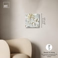 thumbnail image 5 of Istanna Canvas Elegant White Gold Wall Art by Art Remedy, Gallery Wrapped, 12" x 12", 5 of 7