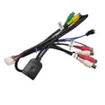 thumbnail image 2 of Car Stereo Radio Cable 20 Pin Plug Rca Output Aux Wire Harness Wiring Connector, 2 of 7