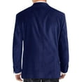 thumbnail image 2 of Mens Royal Blue Modern Fit Blazer Luciano Natazzi Two, 2 of 5