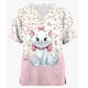 thumbnail image 2 of Uniformes de trabajo dental veterinario Disney Pet Mary Cat Print Camisa de manga corta Ropa de salón de belleza de enfermería Ropa de mujer Uniforme médico lindo, 2 of 4