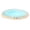 Blue, variant on YAHHU Resin Nail Polish Pigment Mixing Plate Manicure Color Drawing Practice Palette, White, 4.33 inches / 11 cm