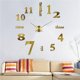 thumbnail image 1 of Etiqueta Engomada Del Diseño Del Reloj De Pared 3D Decoración Única Habitación De La Oficina En El Hogar Yuarrent HA025982-03, 1 of 7