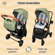 thumbnail image 4 of Carriola 4 En 1 Con Base Para Autoasiento Borah - Ibaby verde, 4 of 9