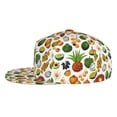 thumbnail image 3 of Haiem Lemon Fruits Vegetables Classic Snapback Cap Flat Bill Hat Baseball Cap Adjustable Size Cotton Dad Hat, 3 of 9