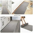 thumbnail image 6 of Custom Size Runner Rug Skid Resistant Backing Rug Runner Solid Grey Color Cut to Size Roll Runner Rugs (33 Feet x 32 Inch), 6 of 9