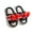 Black, variant on Girls Slippers For Kids Cute Cartoon Bow Design Breathable Linen Slippers Indoor Comfortable Soft Sole Toddler Girls Boys Home Footwear 2-2.5 Years