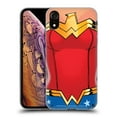 thumbnail image 1 of Head Case Designs Officially Licensed Wonder Woman DC Comics Logos Costume Soft Gel Case Compatible with Apple iPhone XR, 1 of 7