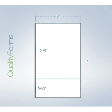 8 1 2 x 14 24 perforated paper 1 horiz perf 3 1 2 walmart com