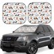 thumbnail image 1 of Fotbe Halloween Dachshund Juego de 2 Piezas de Parasoles para Parabrisas | Bloqueador Solar para Auto | Accesorios Plegables para Protección Solar Interior-Medium, 1 of 6