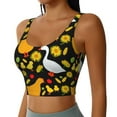 thumbnail image 2 of Balery Farm Goose Sujetadores deportivos con espalda cruzada para mujer, acolchados, sin costuras, de alto impacto, ideales para yoga, gimnasio, entrenamiento y fitness.-Small, 2 of 8