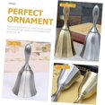 thumbnail image 2 of Call Bell Jingle Bells for Crafts Service Bell for Desk Hand Dinner Bell Hotel Bell Alarm Handbell, 2 of 5