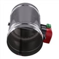 thumbnail image 4 of Válvula de Compuerta de Conducto de Aire Eléctrico de Acero Inoxidable de 125 mm, Compuerta de Aire Motorizada para Conductos de Aire HVAC, Accionamiento del Actuador de CA 220 V, 4 of 5