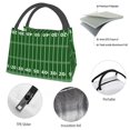 thumbnail image 4 of Yiaed American Football Field1 Print Lunch box lunch bag Portable Insulated Lunch Box for Women Men Cooler Tote Bag with Front Pocket for Work Picnic Travel, 4 of 6