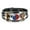 Color5, variant on Anime Bracelet Anime Leather Bracelets Glass Dome Snap Button Bracelet Women Men Jewelry