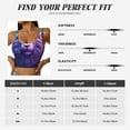 thumbnail image 5 of Pofeuu Cool Lion Head Print Sports Bra for Women Sexy Vest Yoga Running Gym Fitness Crop Bras Tops-XX-Large, 5 of 8