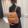 thumbnail image 2 of Mochila de mujer, bolso de mujer de pu de moda europea y americana, bolso casual, mochila de mujer, 2 of 6