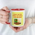 thumbnail image 3 of CafePress - Peanut Butter Mug - 11 oz Ceramic Mug - Novelty Coffee Tea Cup, 3 of 3
