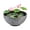 Ash Black, variant on Sungmor Hydroponic Planter Large Garden Bowl Micro Landscape Succulent Pot, 15.6" Dia. 0.5" Thickened Big Water Lily Container - Resin Marble Texture Functional Mini Fish Pond Fountain Bird Bath
