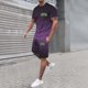 thumbnail image 2 of Playeras De Algodón Para Hombre, Camiseta Holgada Con Estampado De Letras De Ciudad Para Hombre, Conjunto De Ropa Deportiva De Verano, Ropa Deportiva Informal, 2 of 4