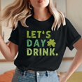 thumbnail image 1 of Meichang T-Shirts de la Saint-Patrick pour Femmes Trèfle à Quatre Feuilles Graphique T-Shirts Coupe Ample Manches Courtes Col Rond T-Shirts de Vacances, 1 of 7