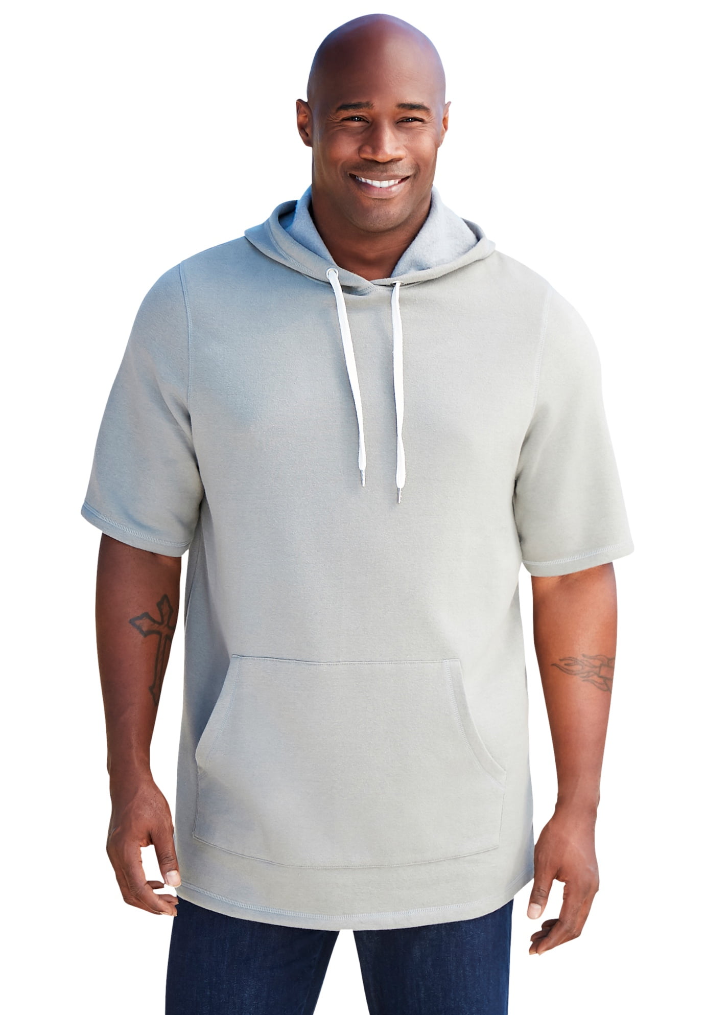 4xl short sleeve hoodie clearance