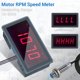 thumbnail image 4 of Tacómetro LED digital, sensor de interruptor de tacómetro de motor NPN para tornos, cintas transportadoras, máquinas de inspección de calidad, 4 of 5