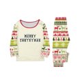 thumbnail image 2 of Lvotionpl 2026 Matching Family Christmas Pjs, Matching Christmas Pajamas Long Sleeve Top & Pants Set Matching Holiday Family Pajama Xmas Sets, 2 of 5
