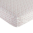 thumbnail image 2 of Marina Decoration Printed 600 Thread Count Soft Deep Pocket Hotel Standard Long Staple Cotton Blend Percale All Season Bedding Sheet Set, Pink Rose Floral Pattern, 2 of 7