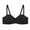 Black, variant on DJDLJWCJ Sports Bras for Women Solid Breathable Seamless Bras Thin Lightweight Thin Strap, Purple M