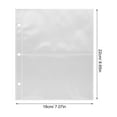 thumbnail image 2 of RUNROTOO 12PCS Photo Refill Sheets PVC Photo Storage Pages Easy Replacement Transparent Photo Album Pages, 2 of 8