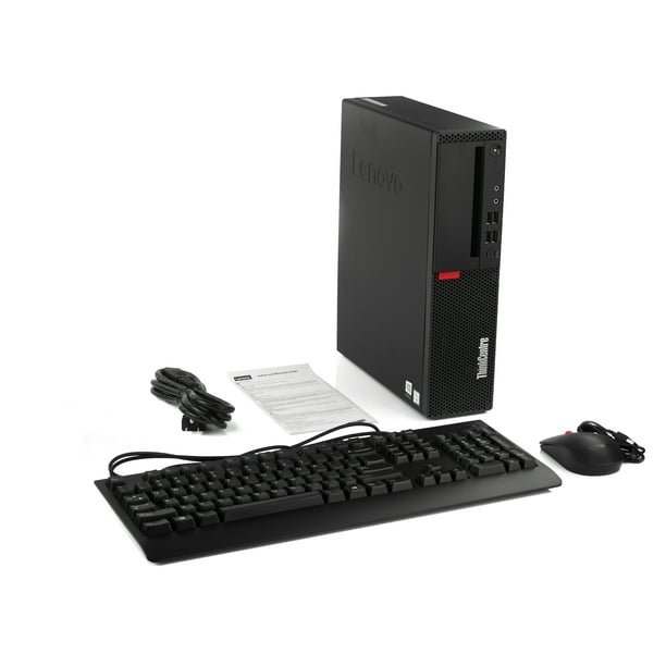 Lenovo ThinkCentre M910s Desktop, Intel Core i5-7500 Upto 3.8GHz, 32GB RAM,  512GB NVMe SSD, DisplayPort, VGA, Wi-Fi, Bluetooth, Windows 10 Pro