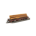thumbnail image 4 of Bachmann Trains 18849 HO Scale ACF 40 Foot Log Car - 1935-1960 Version, Flat Car, 4 of 5