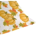thumbnail image 7 of Pumpkins Maple Leaves Velvet Oblong Lumbar Plush Throw Pillow Cover/Shams Cushion Case - 16x24in - Decorative Invisible Zipper Design for Couch Sofa Pillowcase Only, 7 of 7