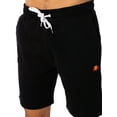 thumbnail image 5 of Ellesse Noli Fleece Sweat Shorts, Black, 5 of 7