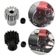 thumbnail image 2 of Vogacara Engranaje de piñón 14T para 1/12 ECX Rc RGT136100 Compatible con engranaje de piñón 14T para 1/12 ECX Rc RGT136100 negro Type3 NO3, 2 of 6