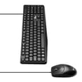 thumbnail image 3 of Kit teclado y mouse Qian QKX-20603 Alambrico USB 106 teclas de membrana mouse sensor optico 1000 DPI, para Windows 7/8/10 color negro, 3 of 5