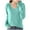 Green, variant on Admvng Womens Sweaters Solid Color Long Sleeved V-neck Knitted Sweater Thin Sweater Top, Size S-2XL