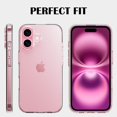 thumbnail image 2 of Pour iPhone 16 Étui Transparente Fine en Gel de Silicone Transparent (Clair), 2 of 5