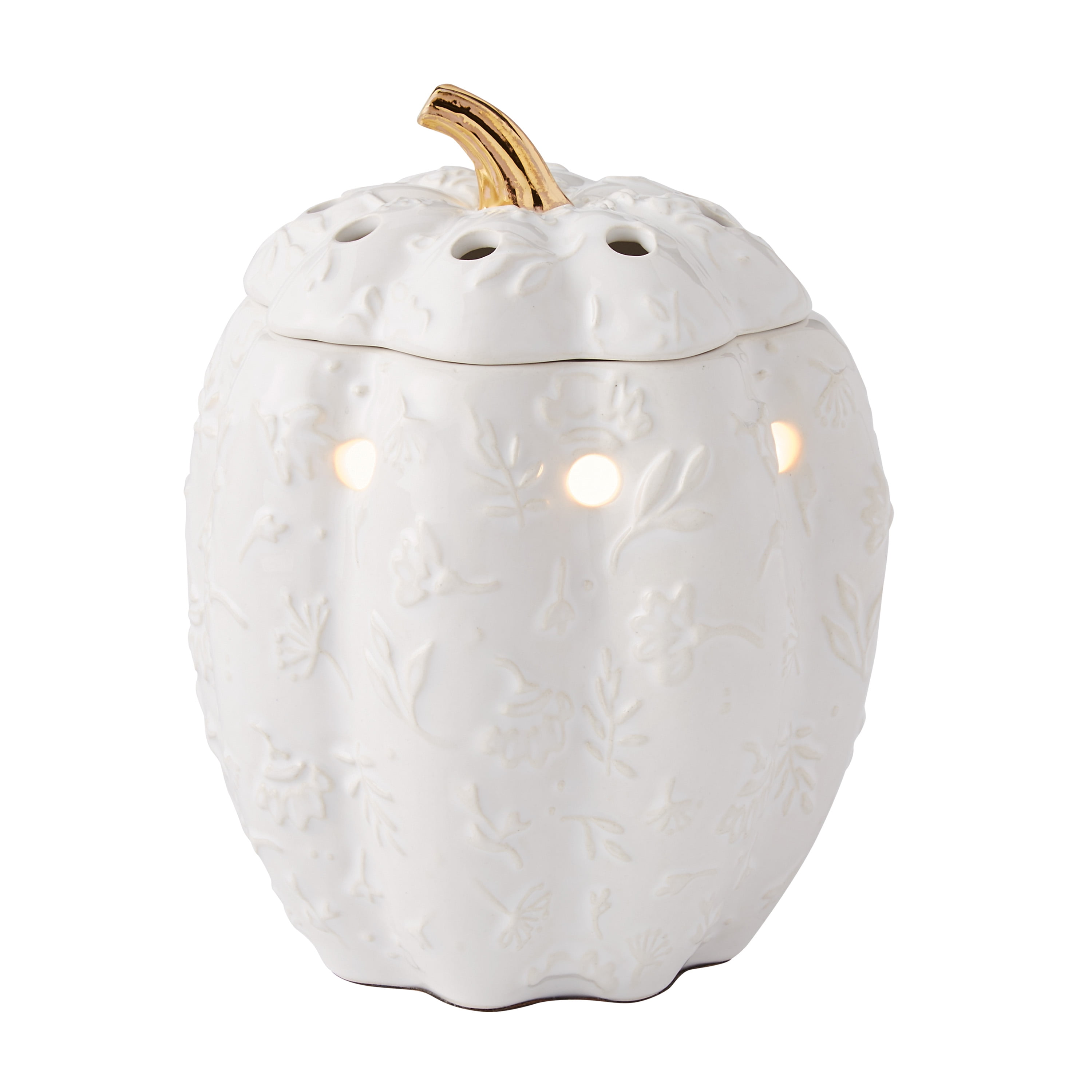 The Pioneer Woman Scented Wax Warmer, White Pumpkin