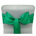 thumbnail image 3 of Darling Souvenir Pack Of 10 Satin Chair Sashes Bow Sash For Wedding & Events Supplies Party Decoration Chair Cover Sash - Colors Available, 3 of 6