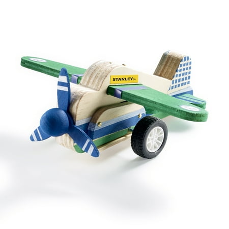 UPC: 0878834003142 | Stanley Jr – Build your Own Pull-Back Airplane Kit