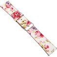 thumbnail image 1 of HUGFEGWE 2pcs Strap Watch Flowers White Pu Miss CJB91-140083, 1 of 9