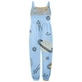 thumbnail image 3 of Stylish Girls Romper Jumpsuit Adorable Printed Design Playful Toddler Outfit Comfortable Soft Material Everyday Wear For, 3 of 3